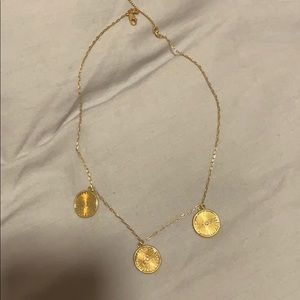 Madewell coin necklace